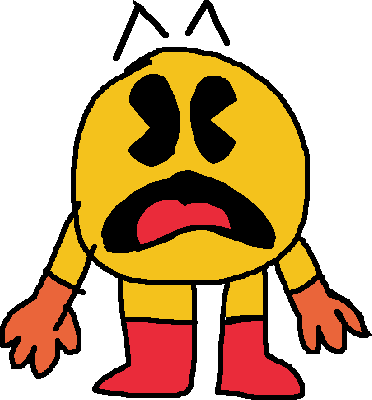 Shock Pacman Shocking Pac Man by Abbysek on DeviantArt