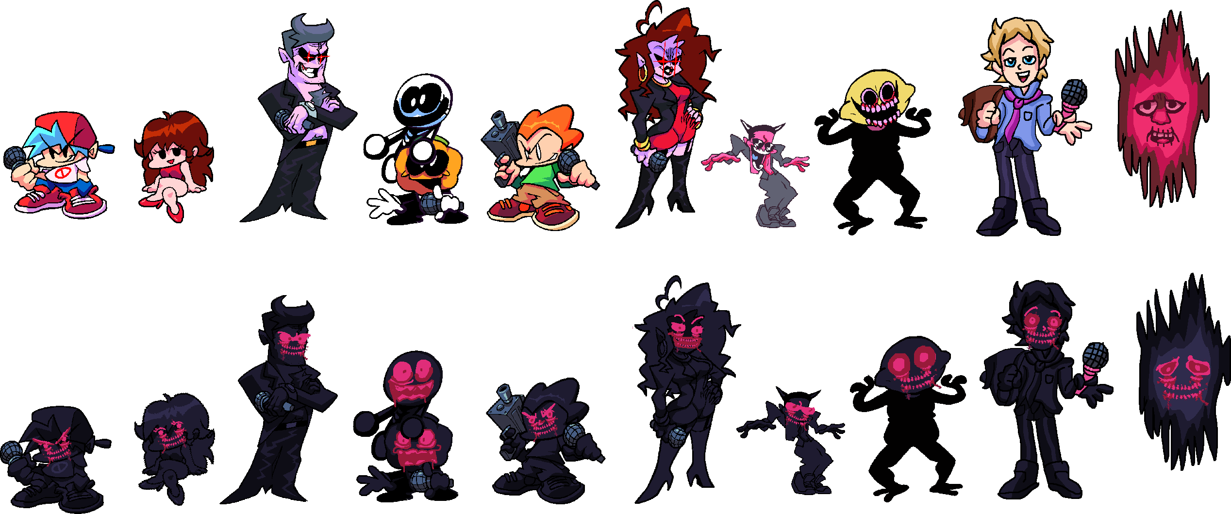 Friday Night Funkin Customs Characters With Sca By Abbysek On Deviantart Friday Night Funkin Customs Characters With Sca By Abbysek On Deviantart