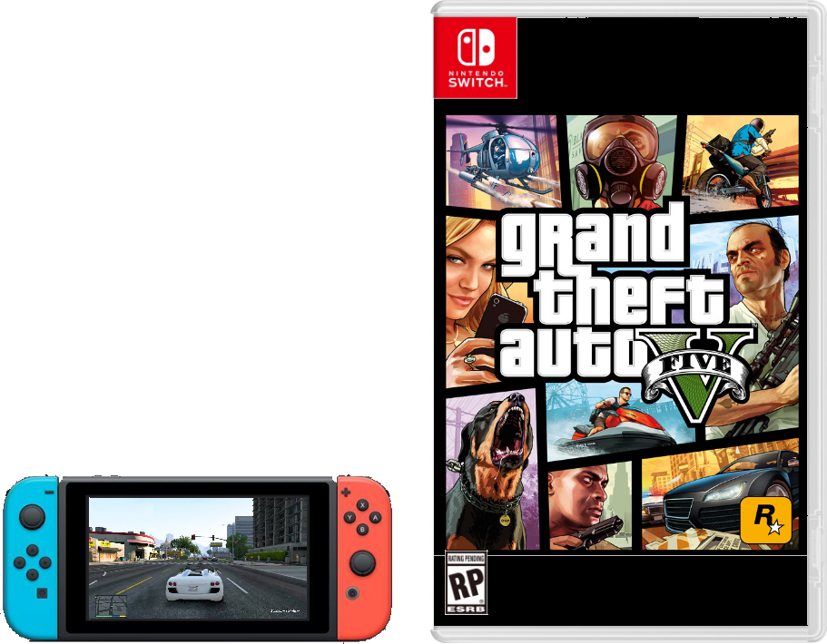 What if Grand Theft Auto V on Nintendo Switch by Abbysek on DeviantArt