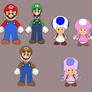 My Merge Formulation - Mario, Luigi, Toad, Toadett