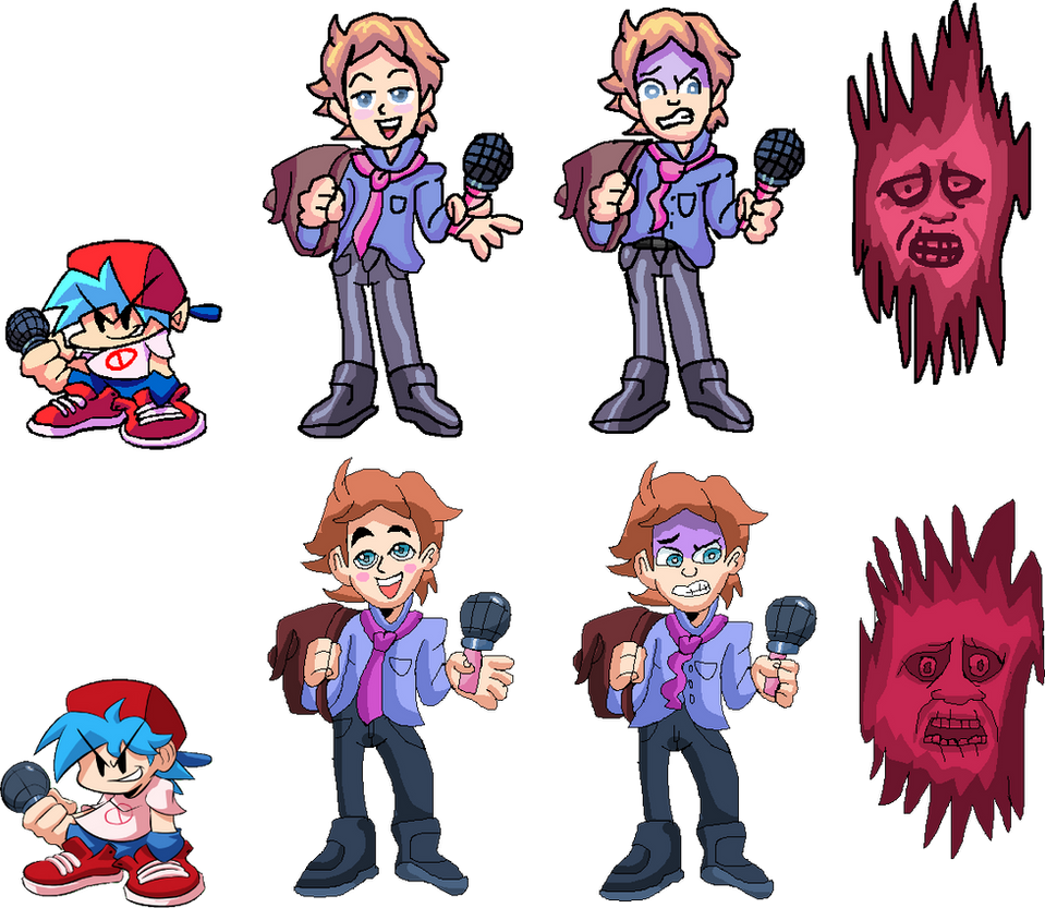 Fnf Off Mod Friday Night Funkin' Conversion with FNF HD Art - by Abbysek on DeviantArt