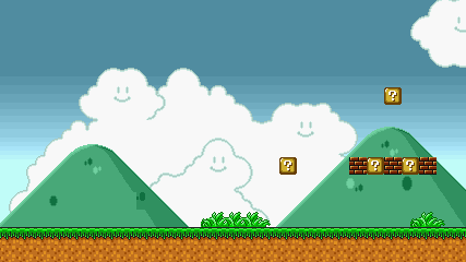 All-Stars Super Mario Bros. Background (Widescreen by Abbysek on DeviantArt