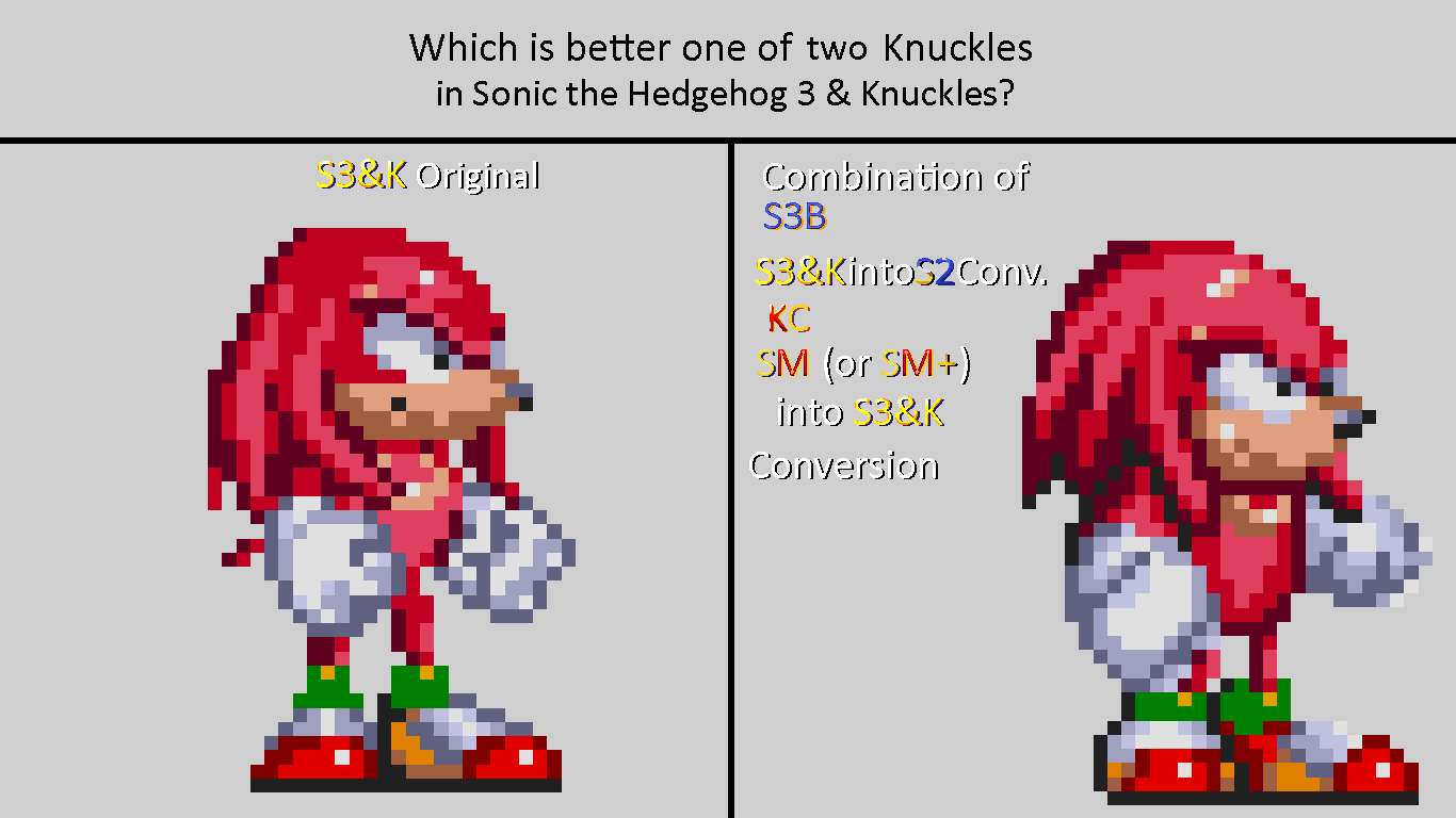 Sonic's Comparison, but it's different 2.0 (ver 2) by Abbysek on