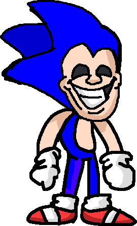 Pixilart - Majin sonic sprite test by ThatGreenMan