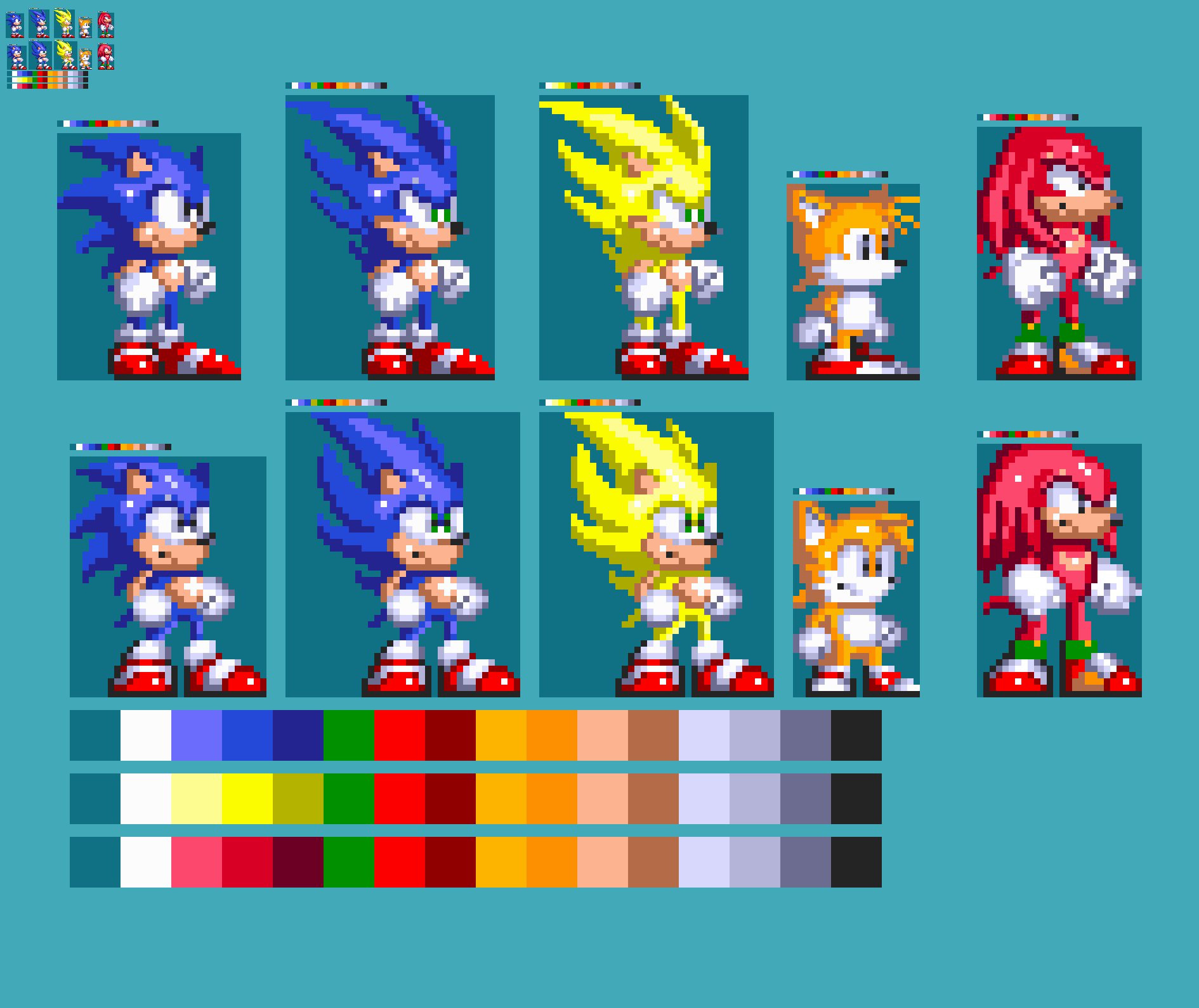 Sonic 2 - Updated Sprite by LiamTheYoshi on DeviantArt