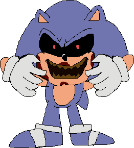 Sonic 2 Drawing styled Sonic.Exe-Lord X Combinatio by Abbysek on DeviantArt