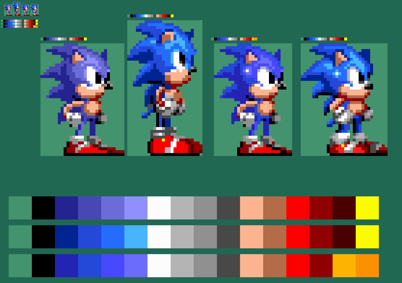 Pixilart - sonic cd sprites by atobin0002