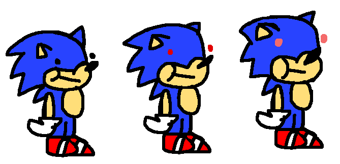 SUNKY.MPEG SPRITES (invincibility music too) [Sonic The Hedgehog 2