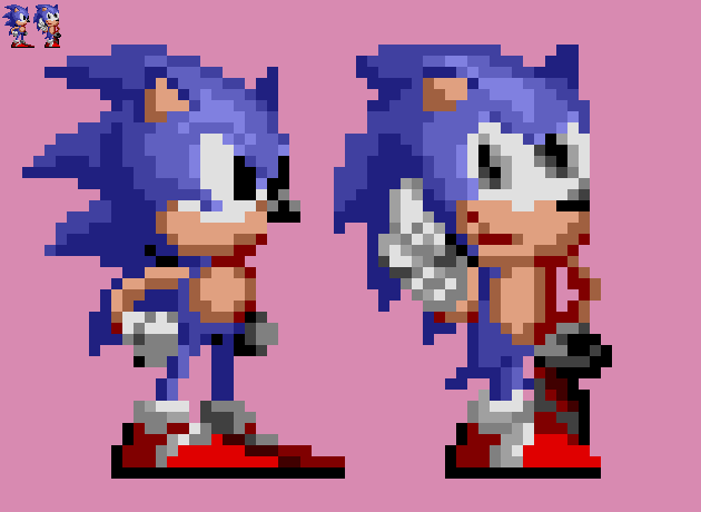 Sonic 1 Styled Boxart Sprite 2 10x by Abbysek on DeviantArt