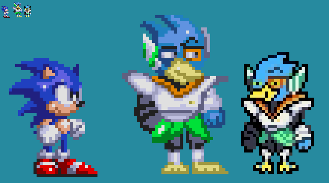 Dorkly Sonic Spritesheet Version 1 by Superdave938 on DeviantArt