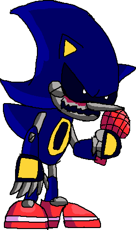 Drawing - Sonic.EXE, Majin Sonic and Lord X Styled by Abbysek on