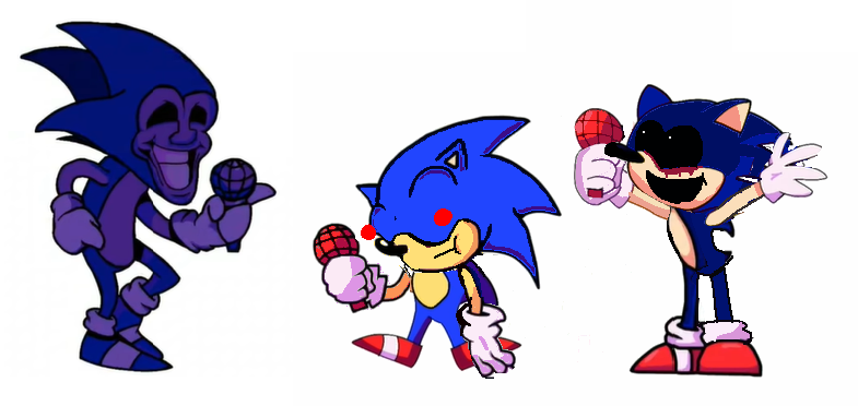 majin sonic fnf sprites by SegaGames09 on DeviantArt