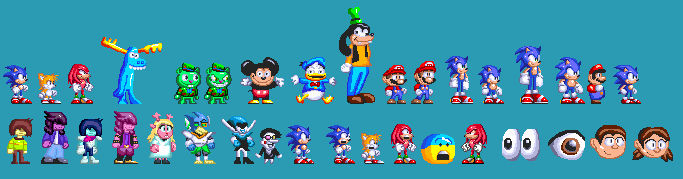 Custom / Edited - Sonic the Hedgehog Customs - Metal Sonic (Sonic 3-Style)  - The Spriters Resource