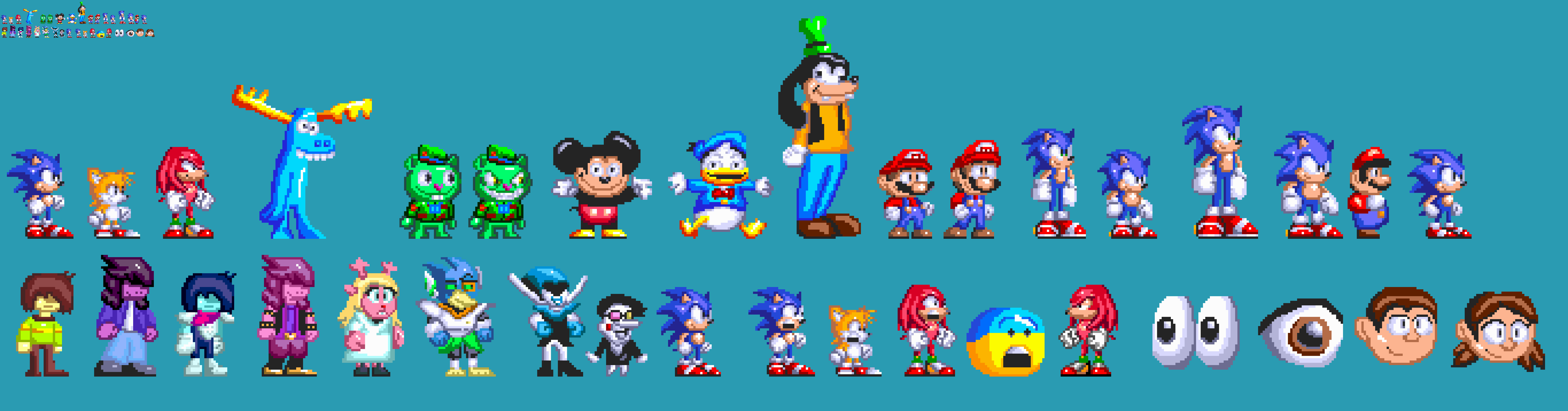 Open Assets] - Various Sonic 3 Styled Objects