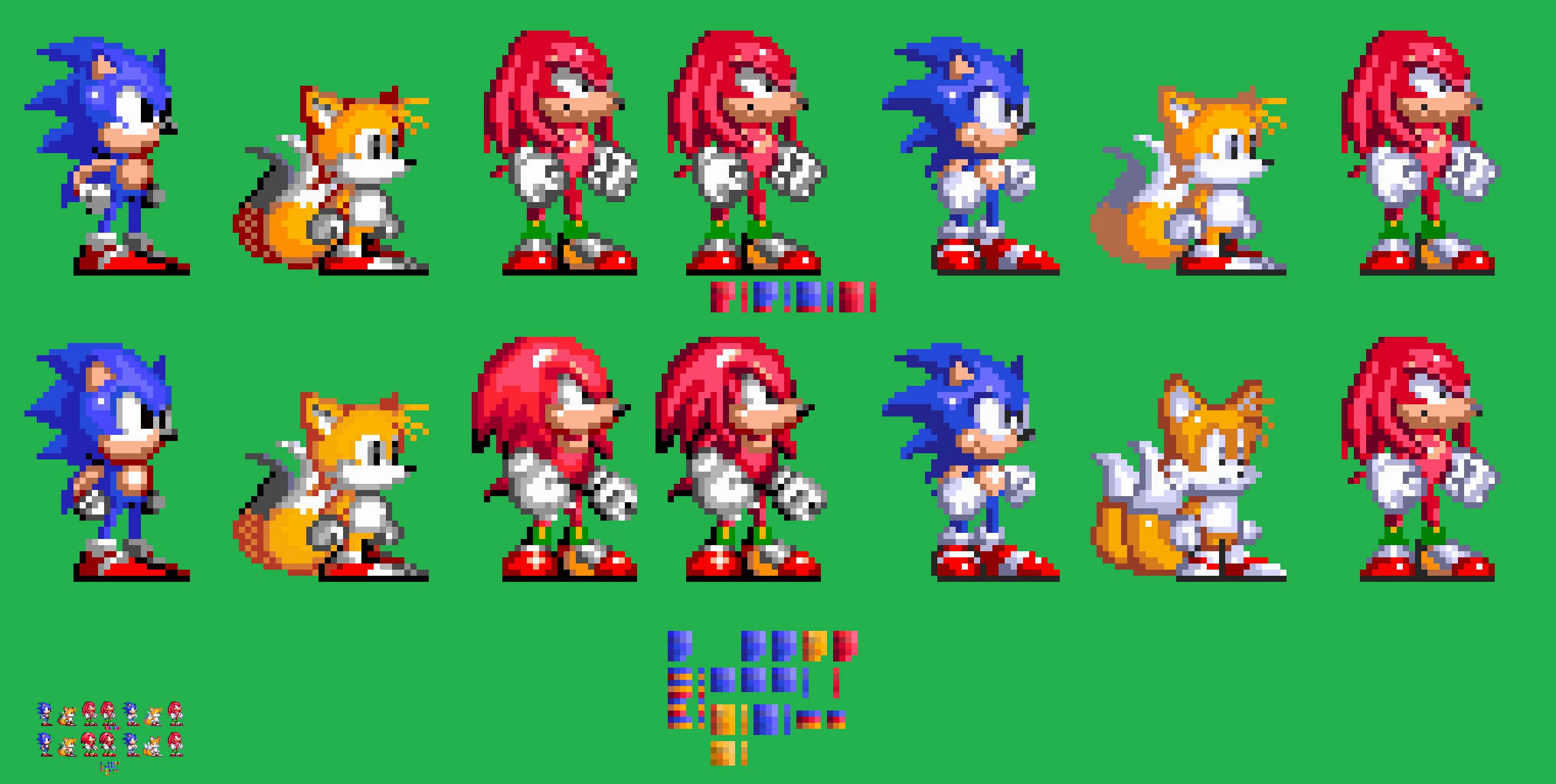 Sonic Advance 2 - STK Character Collection [Sonic Mania] [Mods]