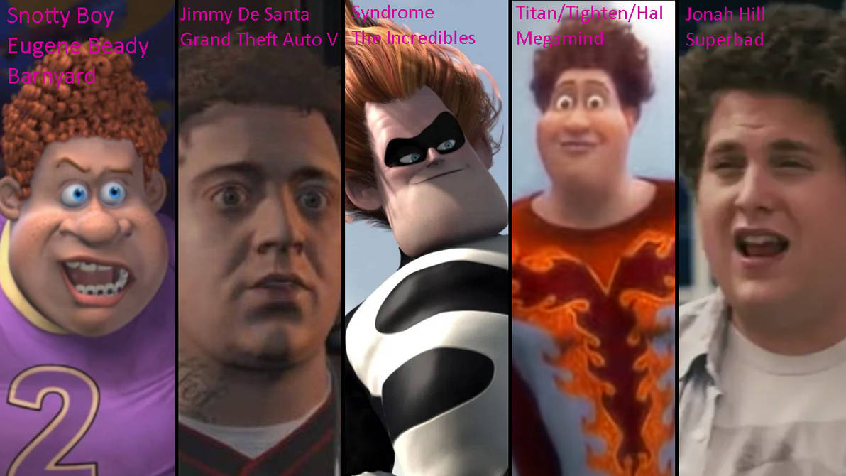 Five Resemblance References - Snotty Boy, Jimmy, S by Abbysek on DeviantArt