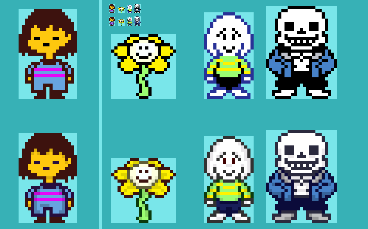 Undertale] Sans Deltarune battle style by P0ngy on DeviantArt