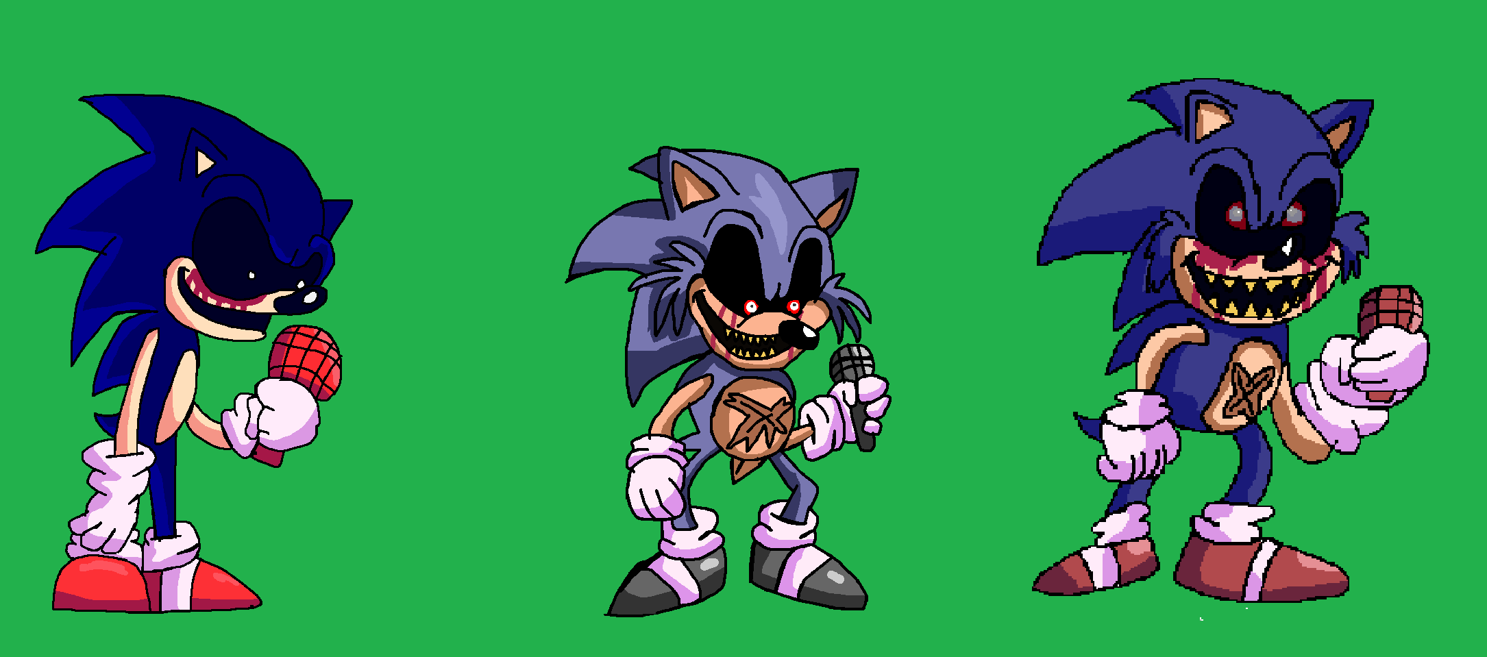 Vs. Sonic.EXE (Friday Night Funkin' mods) - Lord X by Abbysek on DeviantArt