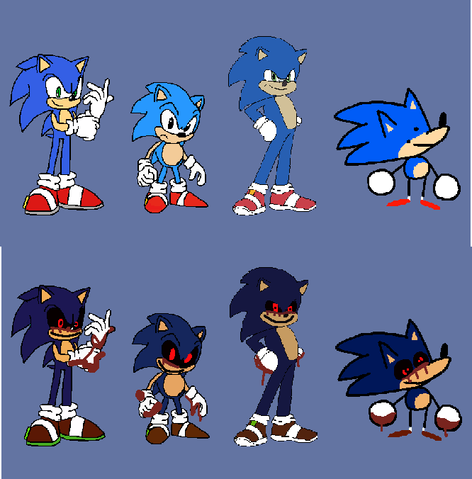Sonic VS Sonic exe