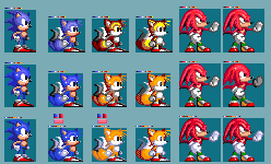 Sonic's Sprite Improvements (Tails Update) [Sonic the Hedgehog