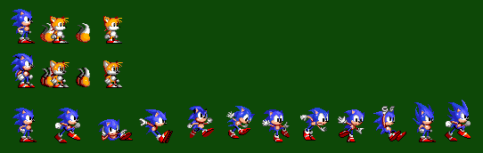 S2 Styled Sonic Sprites