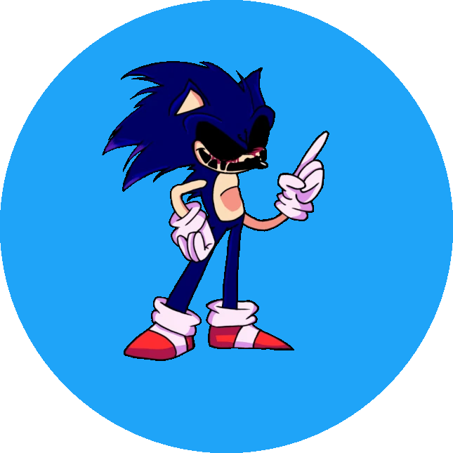 New FNF Mods Sonic.EXE Phase 2 in Blue Circle by Abbysek on DeviantArt