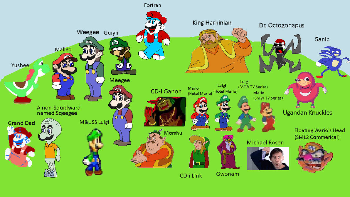 Battle for Weegee Plush featuring YTP Characters S by Abbysek on DeviantArt