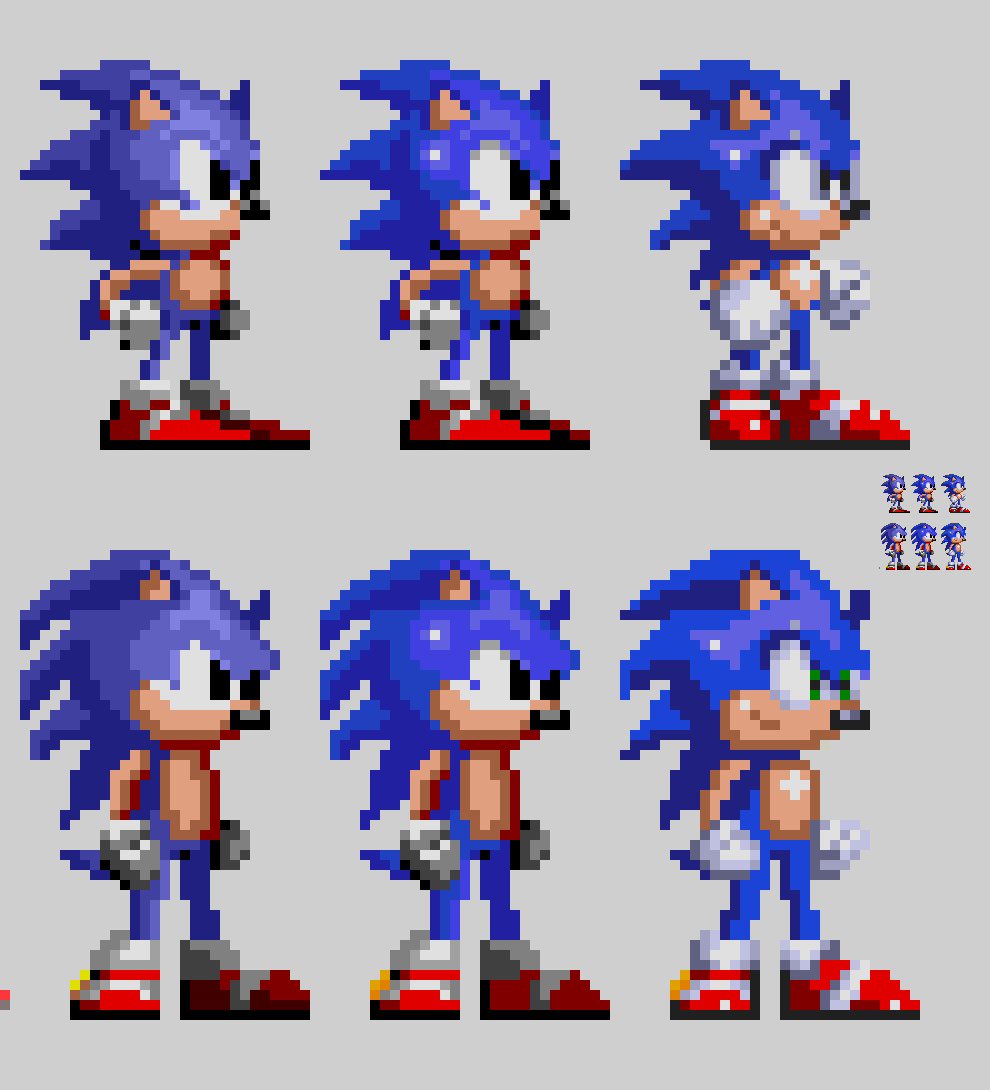 10x Sprite - Now it's Sonic Mania 2 as Sonic 2 Man by Abbysek on DeviantArt