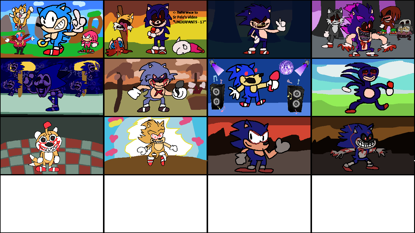 FNF - My Custom Sonic.EXE Game Over Screen by Abbysek on DeviantArt