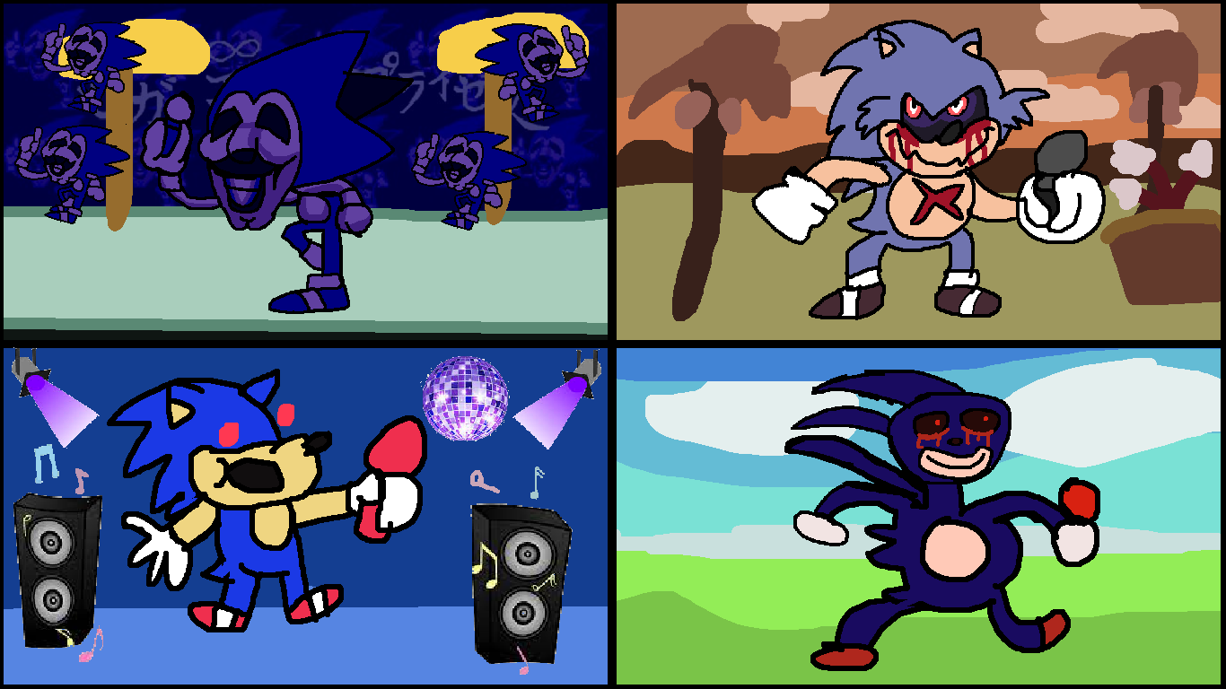 V3 Swapped FNF Vs. Sonic.EXE Mod Opponents by Abbysek on DeviantArt