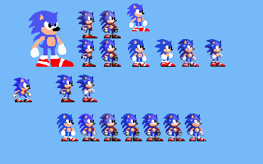 Sonic Style Sprites - Original and Custom by Abbysek on DeviantArt