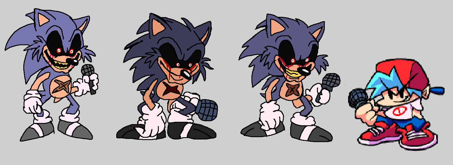 Sonic.exe 2.0 fnf mod redraw 2: lord x by LimaunMan on DeviantArt