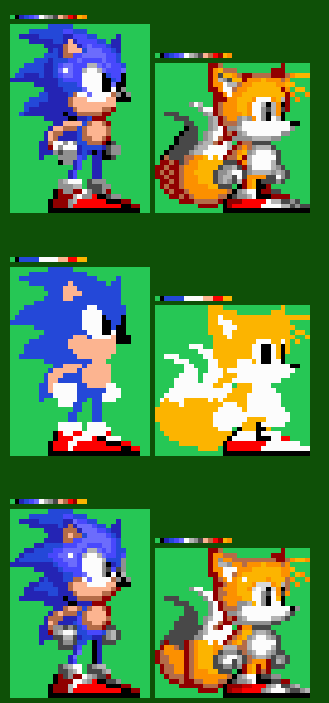 10x How I made Super Sonic in Sonic 1 Styled Sprit by Abbysek on DeviantArt
