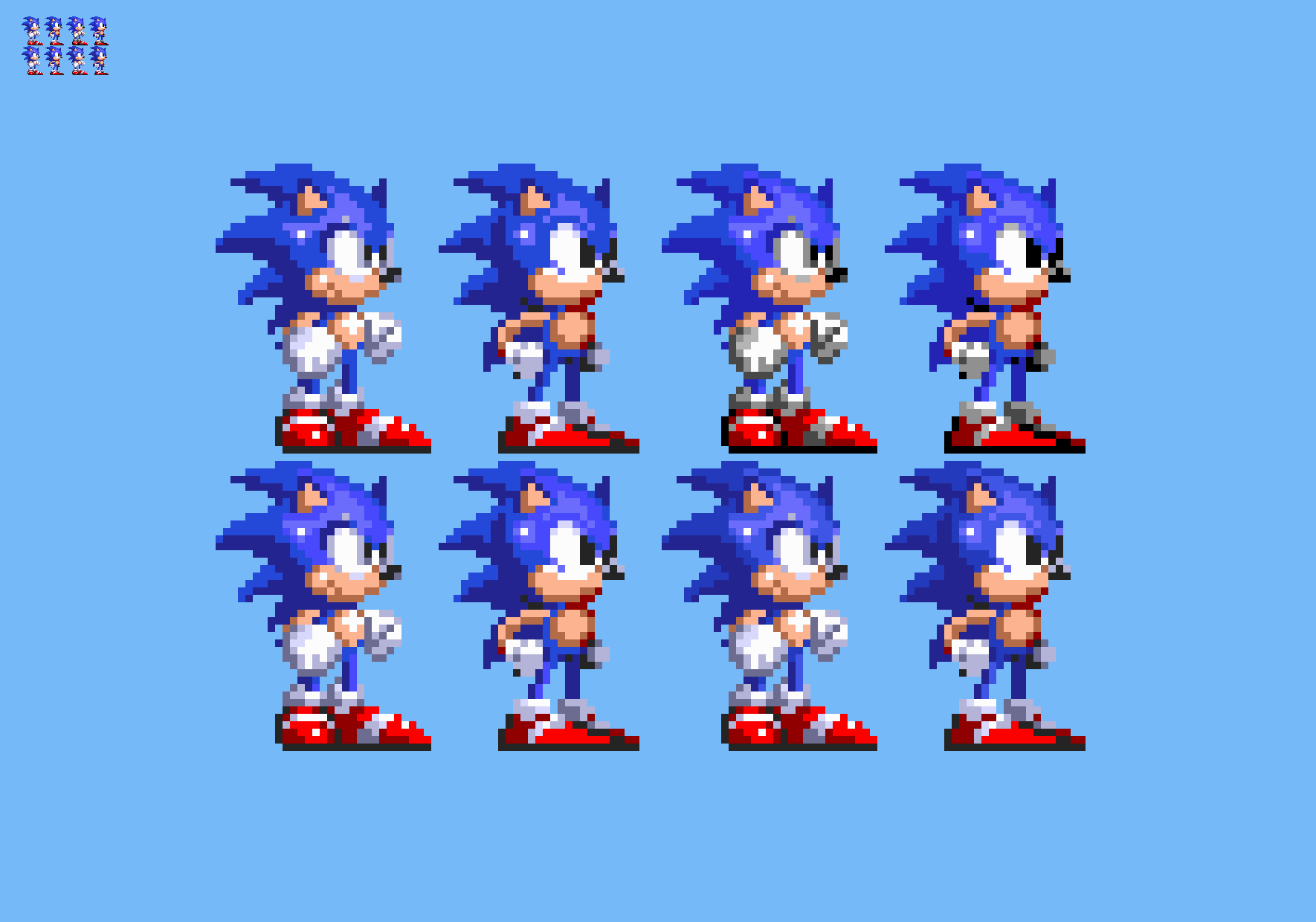 Sprite choosing  Sonic the Hedgehog! Amino