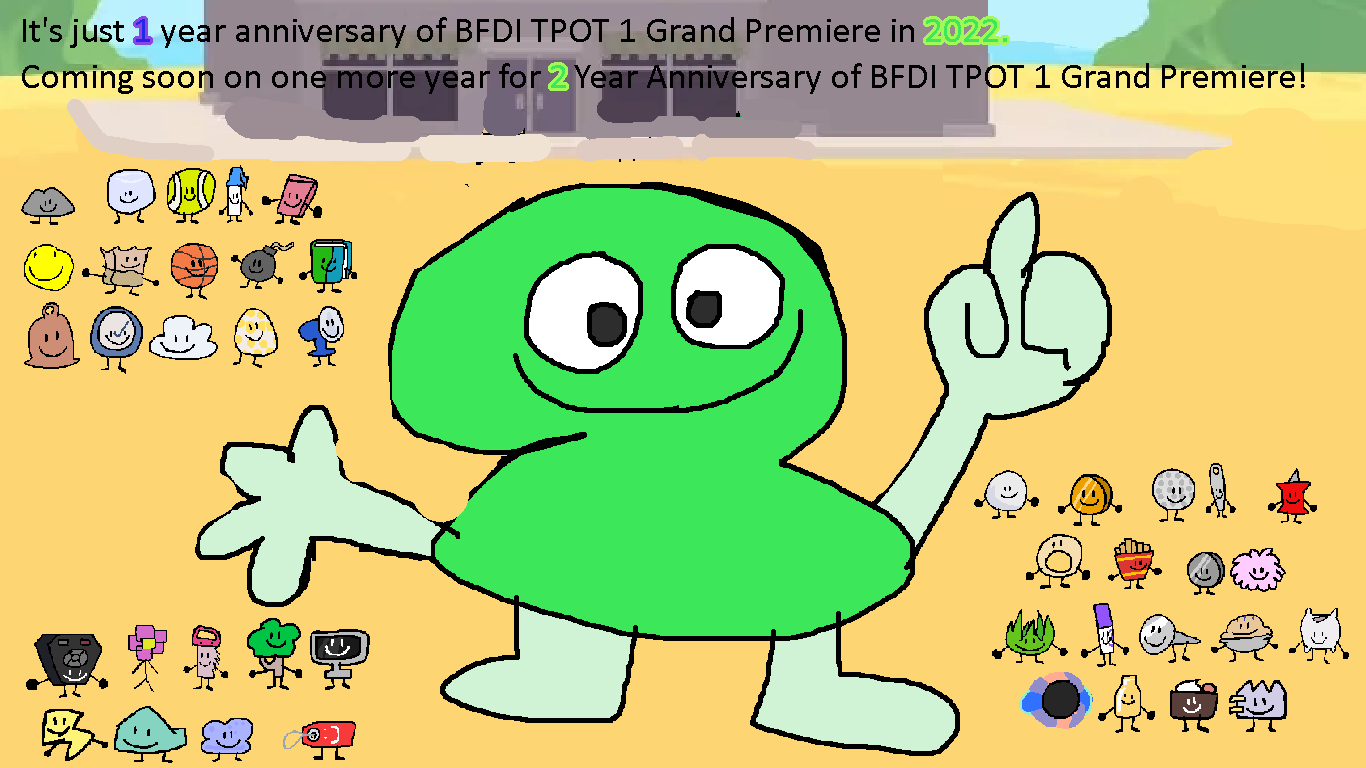 Recreated BFDI TPOT Background by Abbysek on DeviantArt