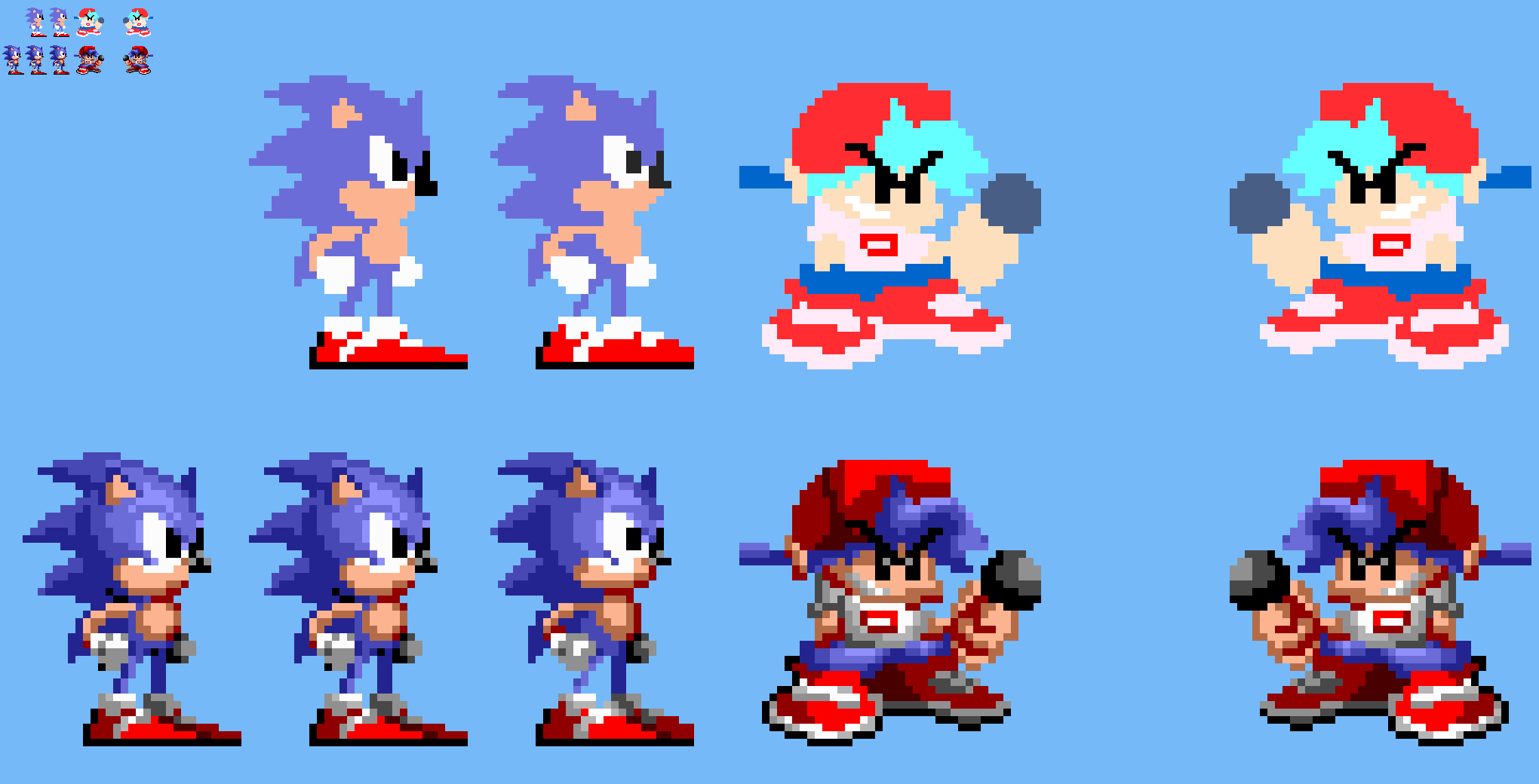 Pixilart - Sonic Sprites by atobin0002