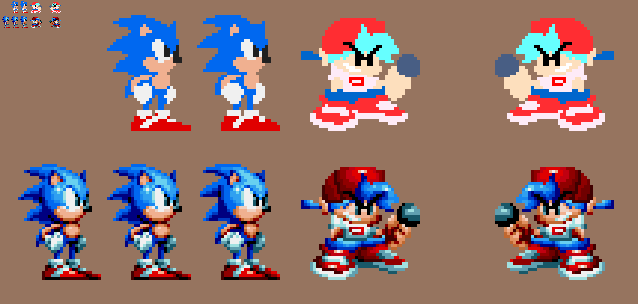 Sprites on Sonic-Animation - DeviantArt