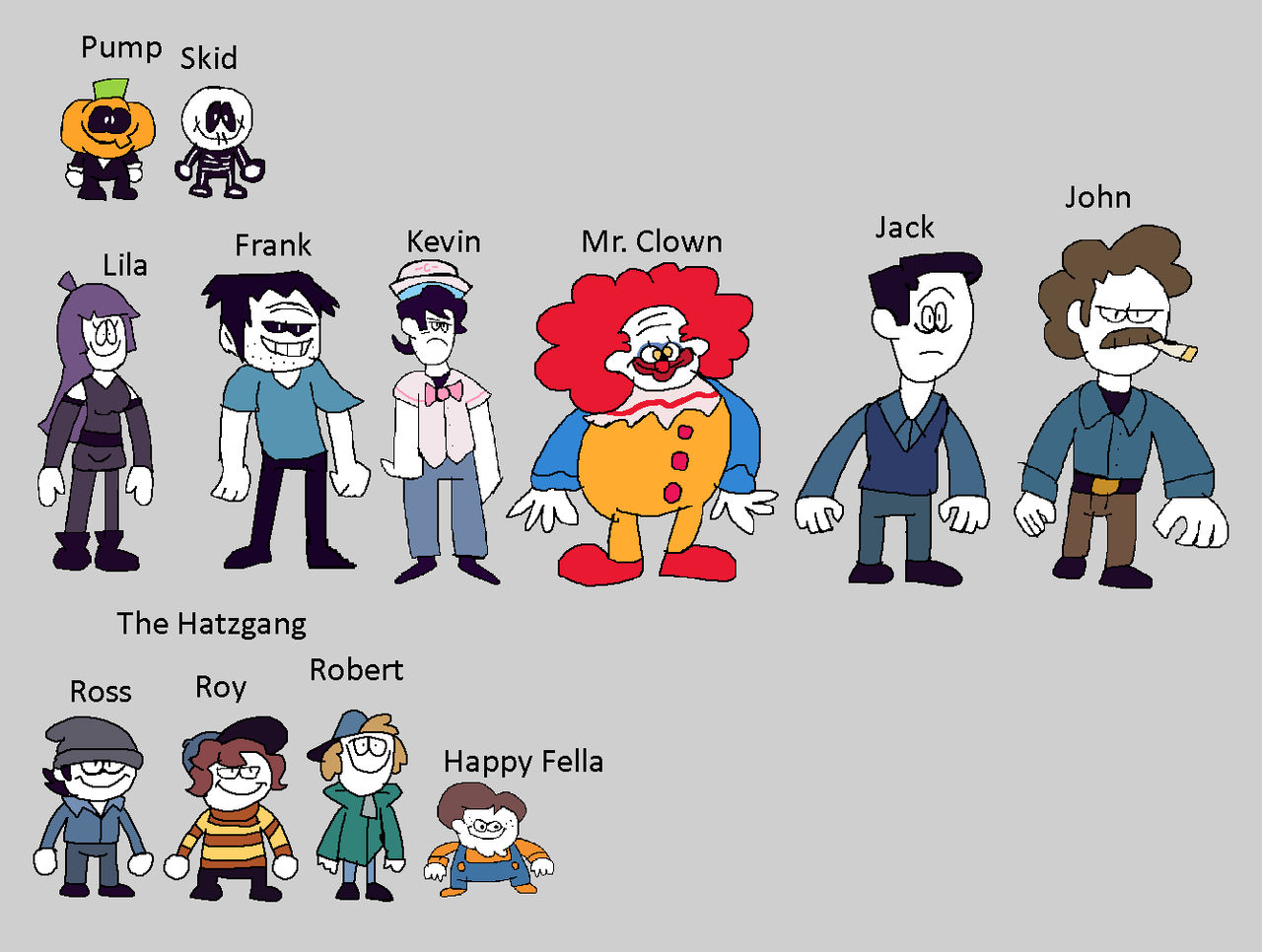 Sr Pelo Spooky Month Characters (7.81 MB) by Abbysek on DeviantArt