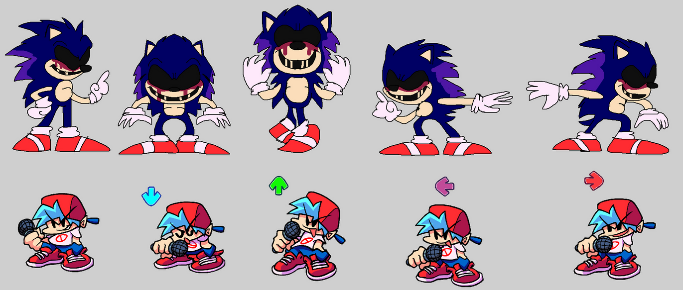 You Can't Run from the FNF Vs. Sonic.exe Mod, in S by Abbysek on DeviantArt