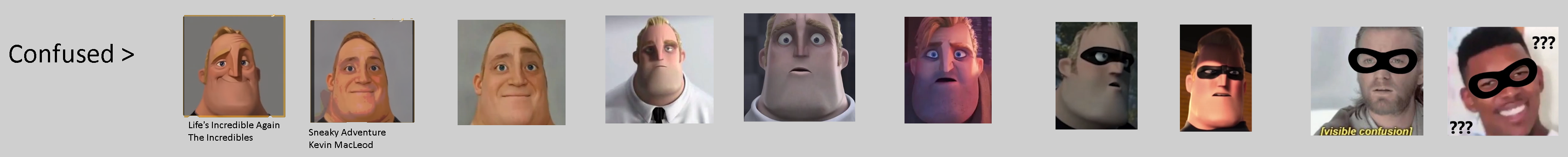 Mr. incredible uncanny meme. Yanderes by smg456789 on DeviantArt