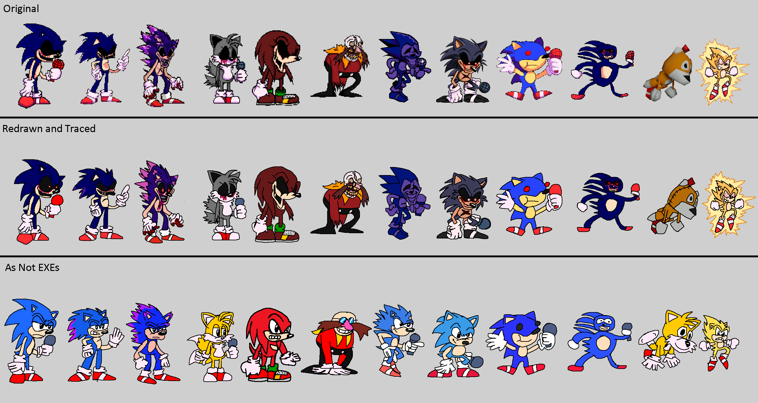 FNF - My Custom Sonic.EXE Game Over Screen by Abbysek on DeviantArt