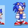 10x Modern Sonic in Sonic 3K Sprite Style