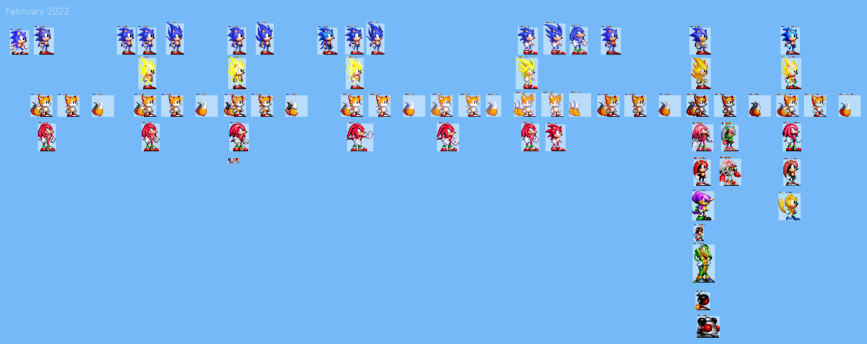 Sonic's got new sprites in Sonic 1 Forever! ~ RatherNoiceSprites's