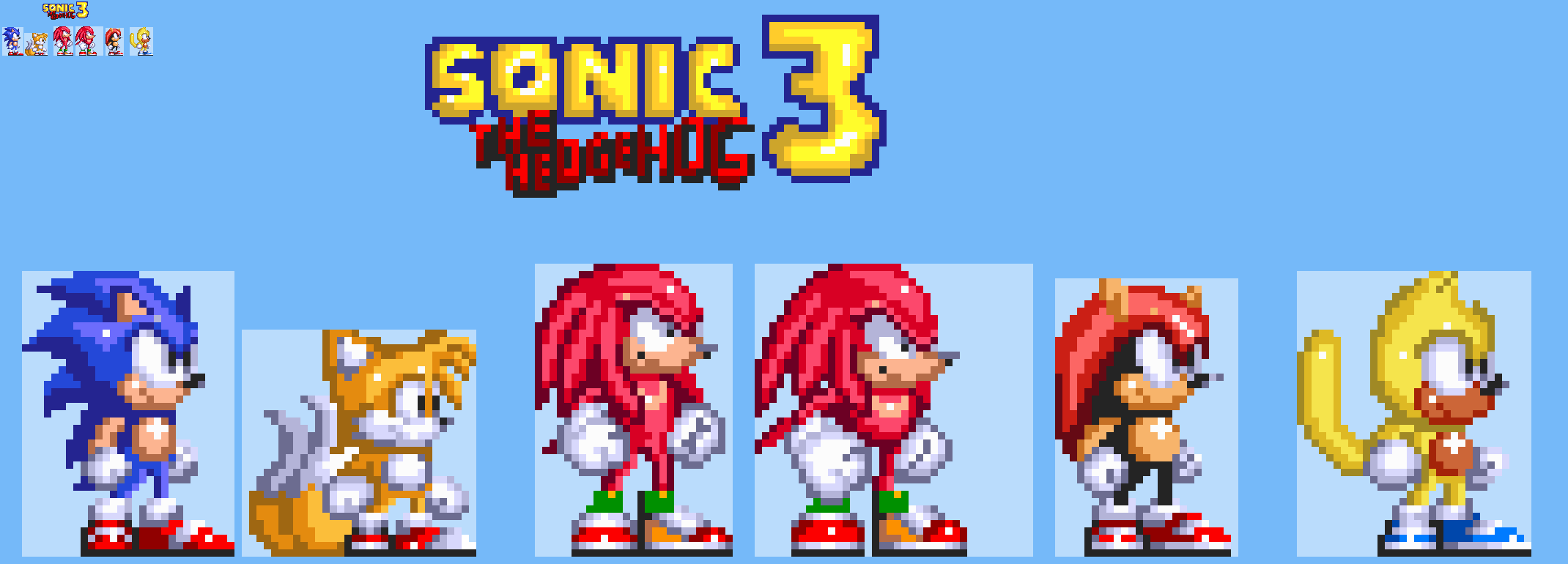 Custom / Edited - Sonic the Hedgehog Customs - Sonic 3 Beta Swinging  Animation 1 (Sonic 3-Style) - The Spriters Resource