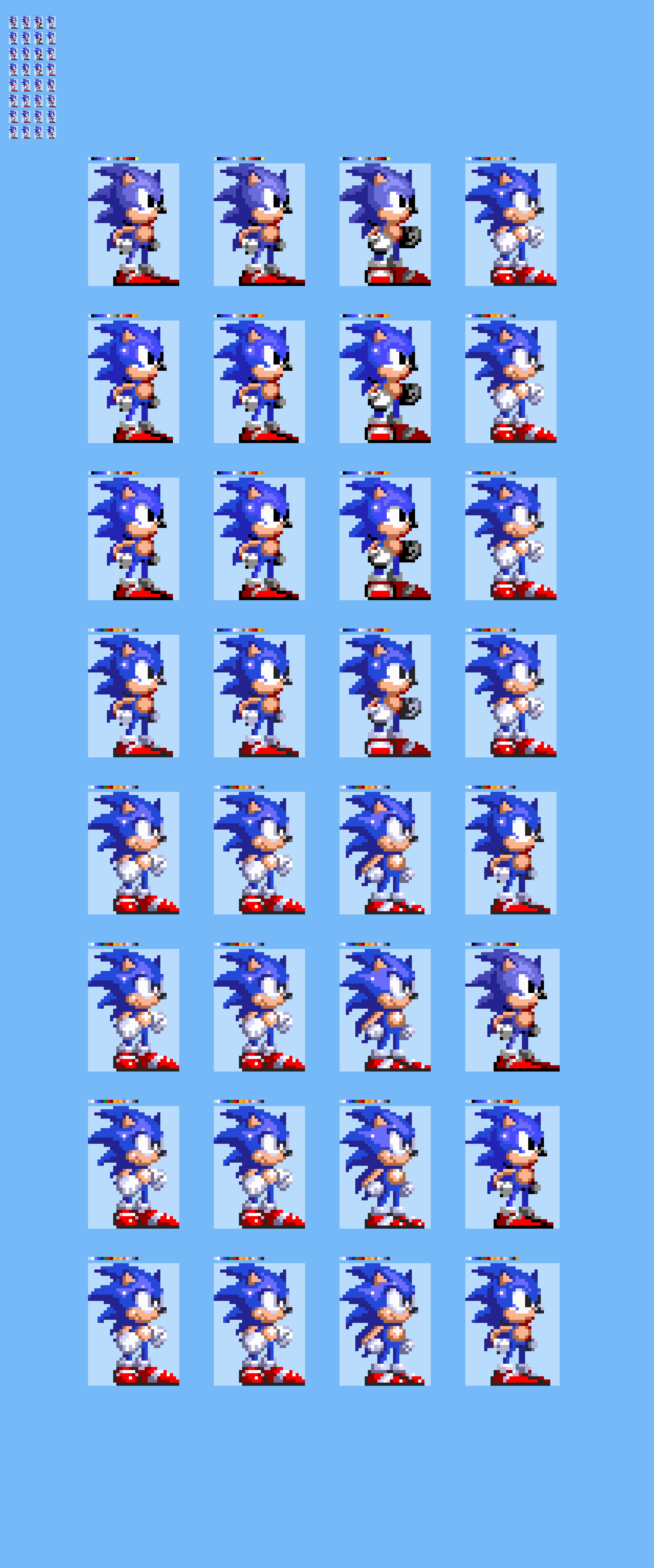 10x How I made Super Sonic in Sonic 1 Styled Sprit by Abbysek on DeviantArt