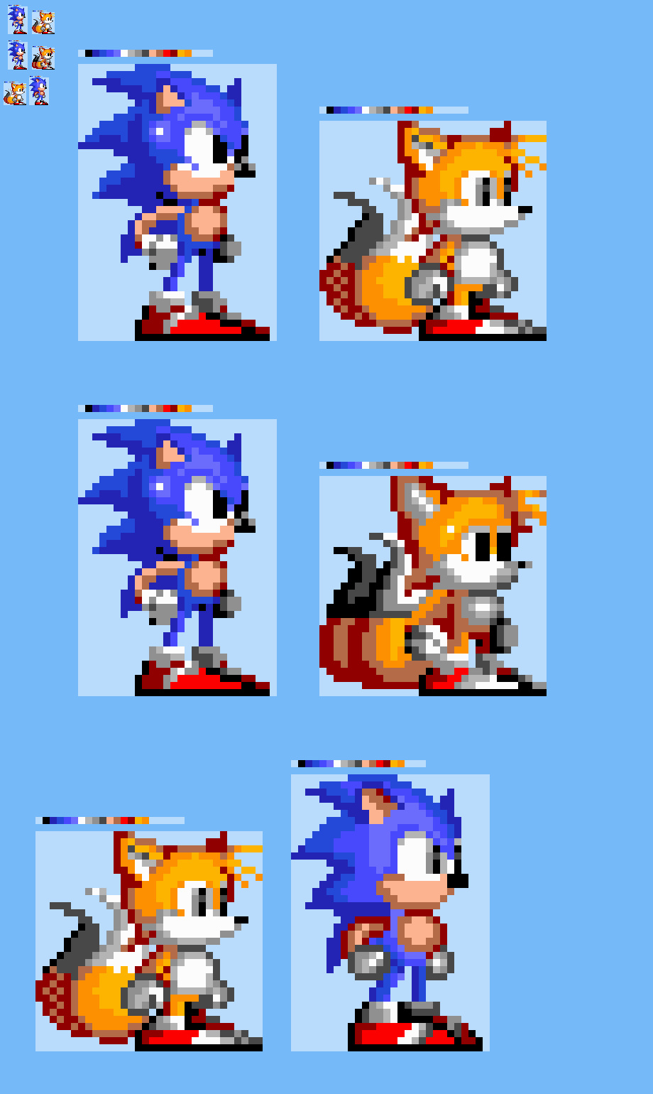 S2 Styled Sonic Sprites