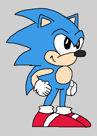 Sonic 2 Drawing styled Fleetway Super Sonic from V by Abbysek on DeviantArt