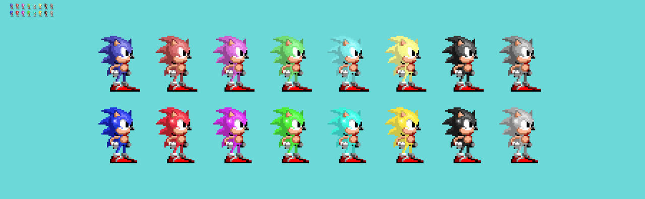 Sonic 2 - Updated Sprite by LiamTheYoshi on DeviantArt
