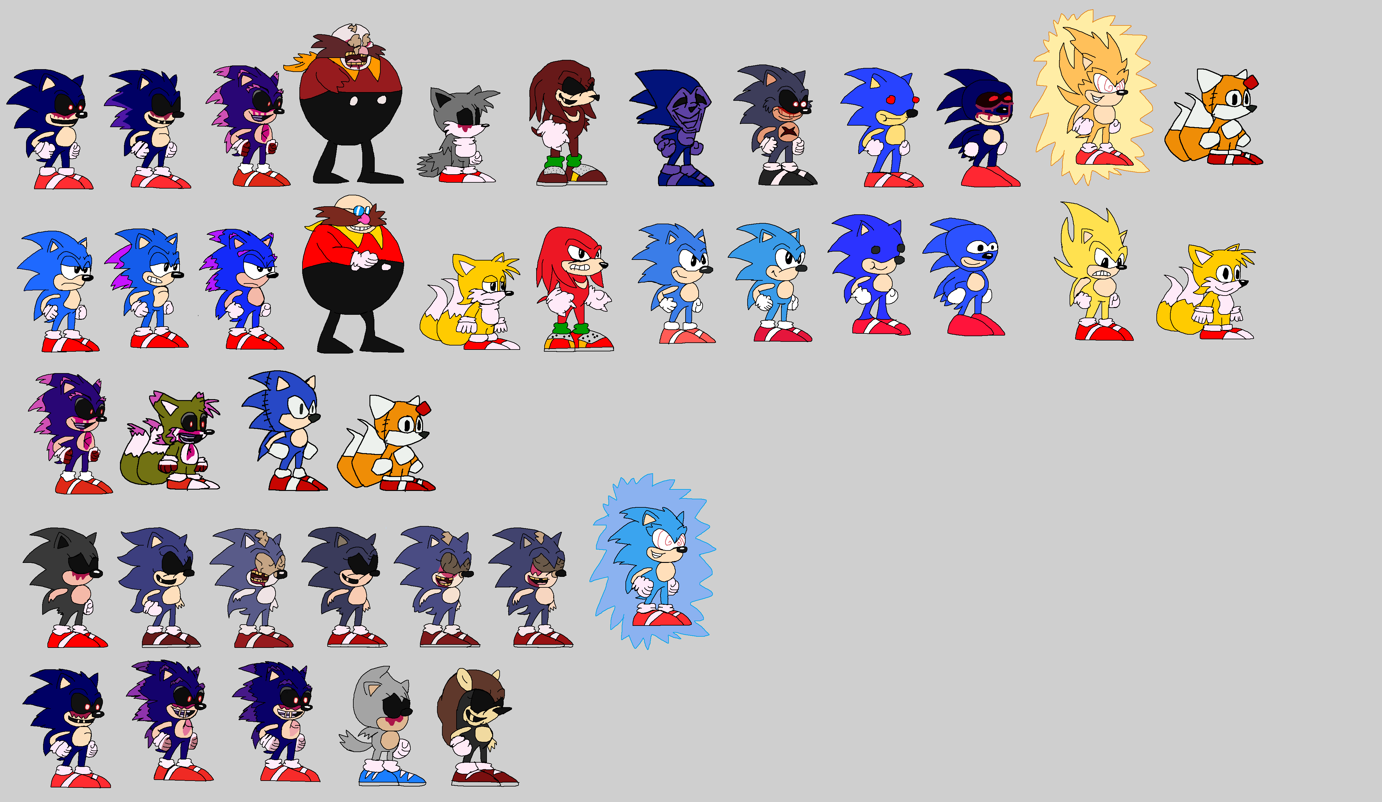 10x Sonic 2 Remade - Majin Sonic Sprite 2 by Abbysek on DeviantArt