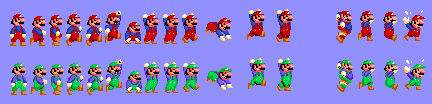 8-bit Master System If SMAS SMB1 Mario and Luigi b by Abbysek on DeviantArt
